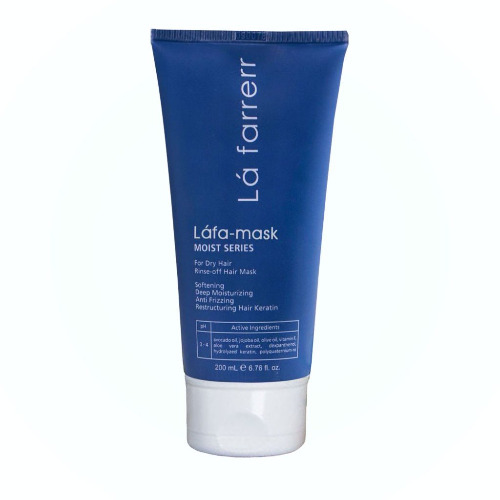 Lafarrerr mask ماسک مو رطوبت رسان لافارر موهای خشک - Image 1