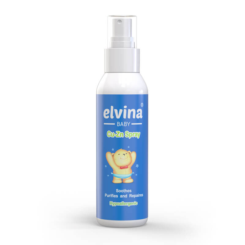Elvina Baby Cusin Spray اسپری کیوزینک کودک الوینا - تصویر 1