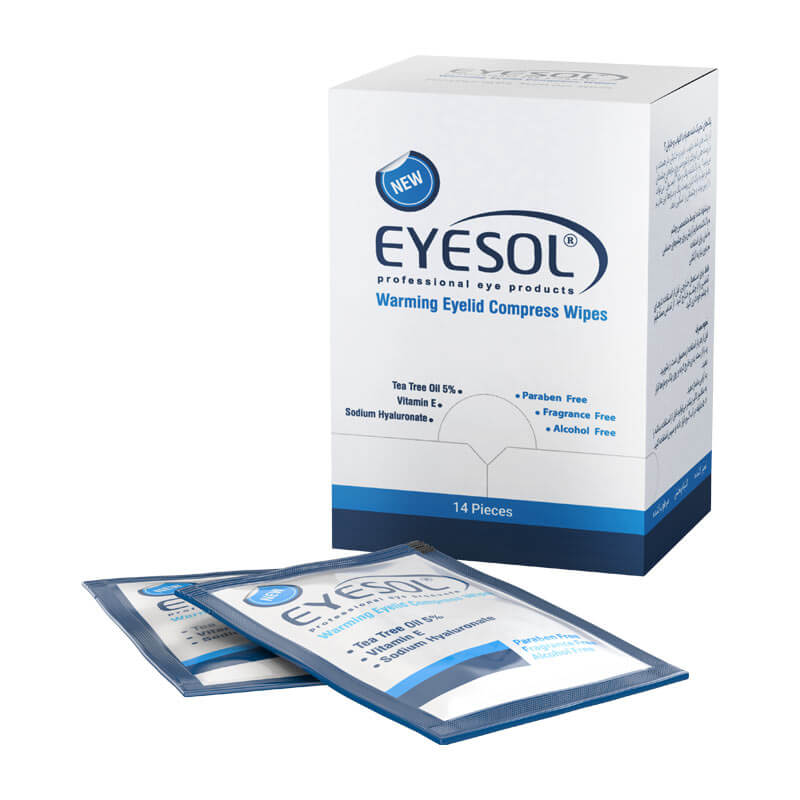 Eyelid and eyelash cleansing pad Aisle پد پاک كننده پلک و مژه کودک آيسول - تصویر 1