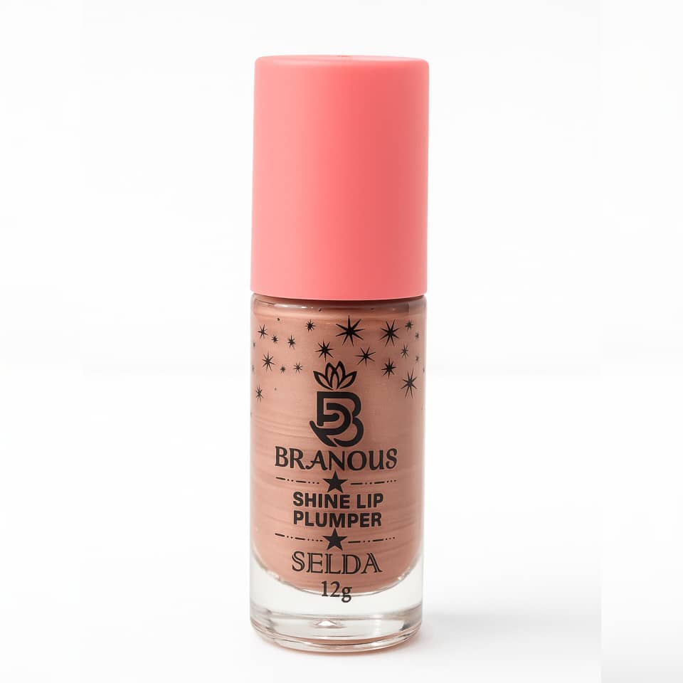 Lipshine بالم لب شاین دار رنگی مدل سلدا برانوس - تصویر 1