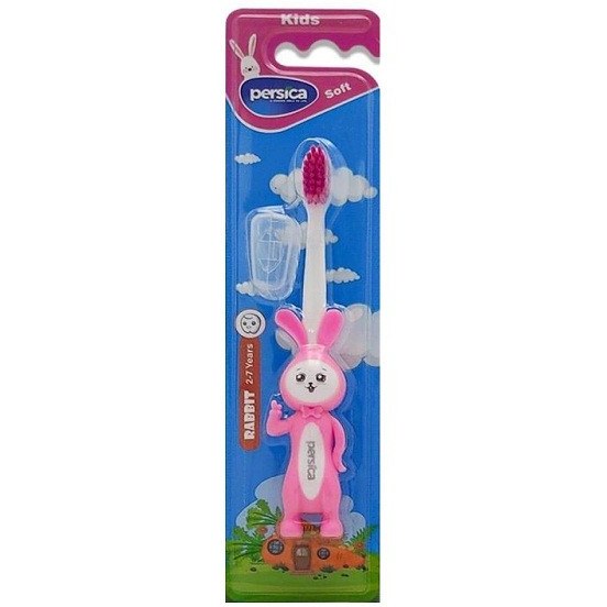 Rabbit model toothbrush p313_Persika مسواک مدل خرگوش p313 پرسیکا - تصویر 1