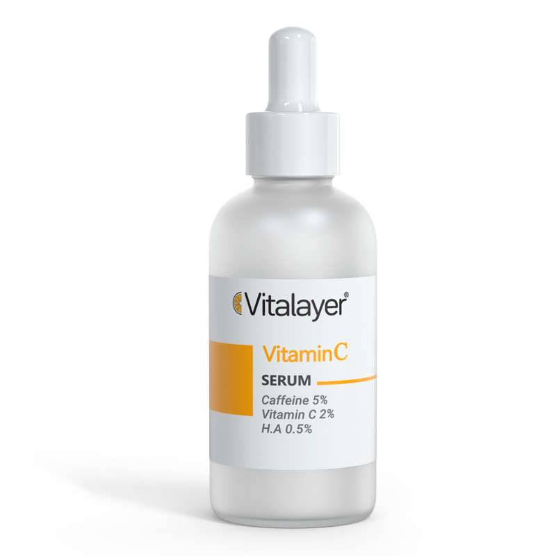 Vitalier Caffeine and Vitamin C Eye Serum سرم قطره چکانی کافئین ویتامین سی ویتالیر - تصویر 1