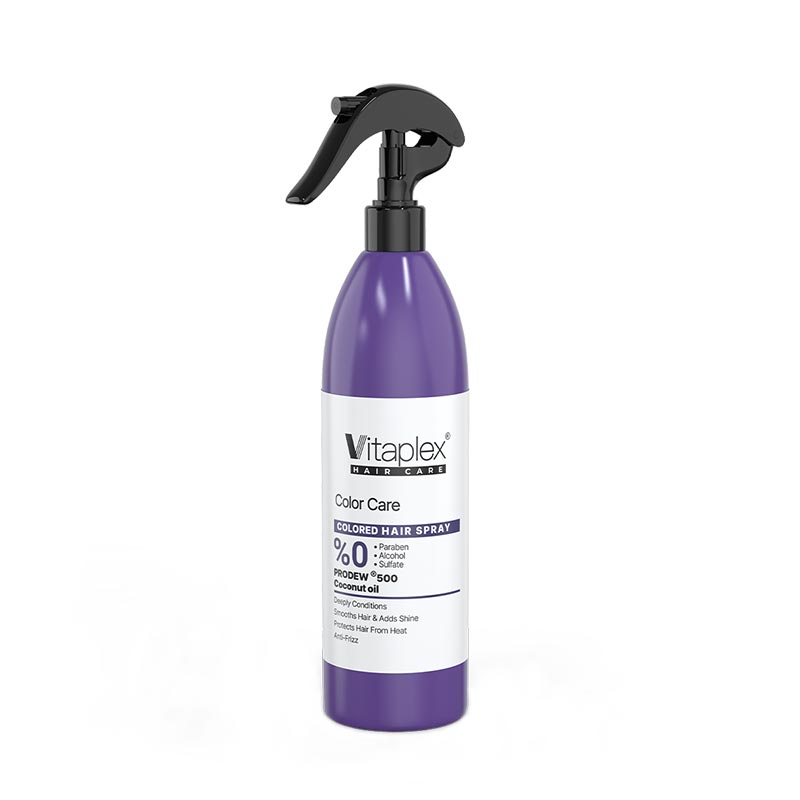 Vitaplex Color Repair Spray اسپری نرم کننده موهای رنگ شده (بنفش) ویتاپلکس - تصویر 1