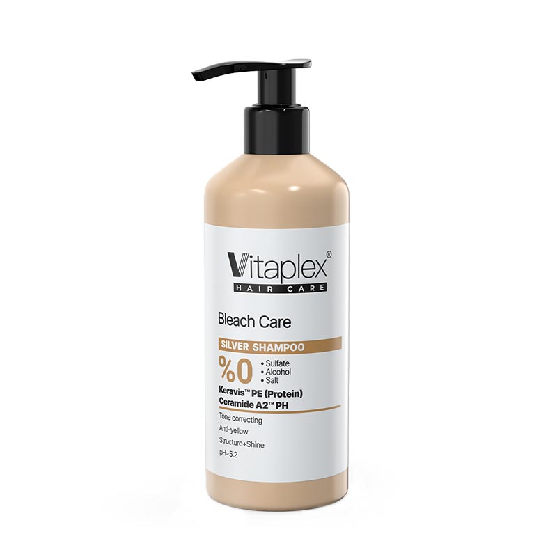 Vitaplex anti-yellow shampoo for bleached hair شامپو ضد زردی 200 میل ویتاپلکس - تصویر 1