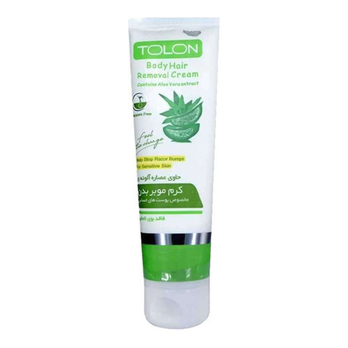 Body hair cream for sensitive skin کرم موبر بدن تولون پوست حساس تولون - Image 1