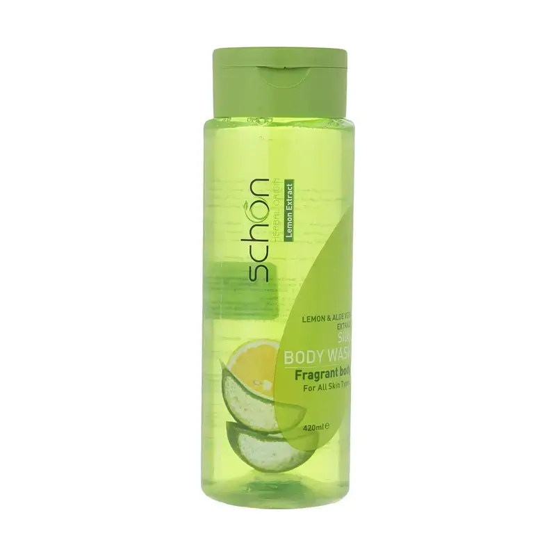 Shun Lemon and Aloe Vera Body Shampoo شامپو بدن لیمو و آلوئه ورا شون - Image 1