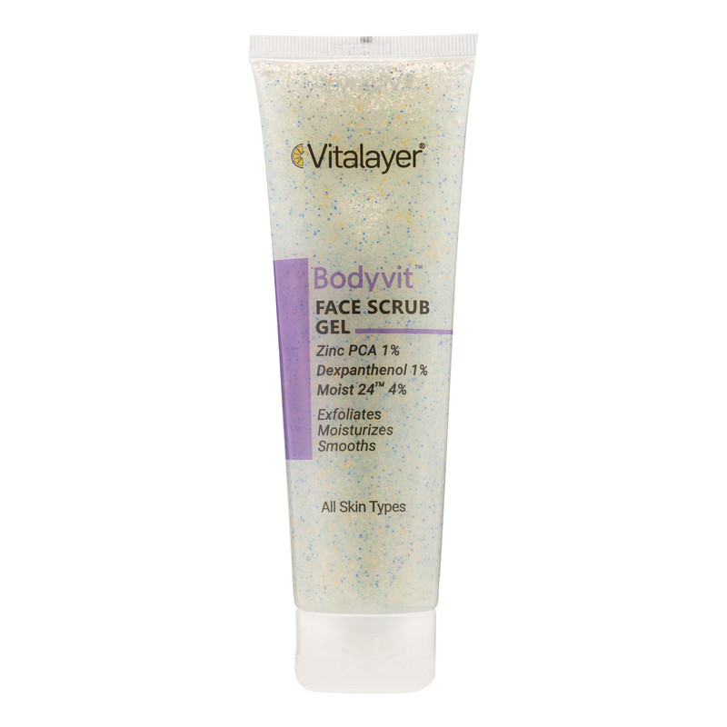 Vitalayer Bodyvit Facial Scrub Gel ژل اسکراب صورت بادی ویت ویتالیر - تصویر 1