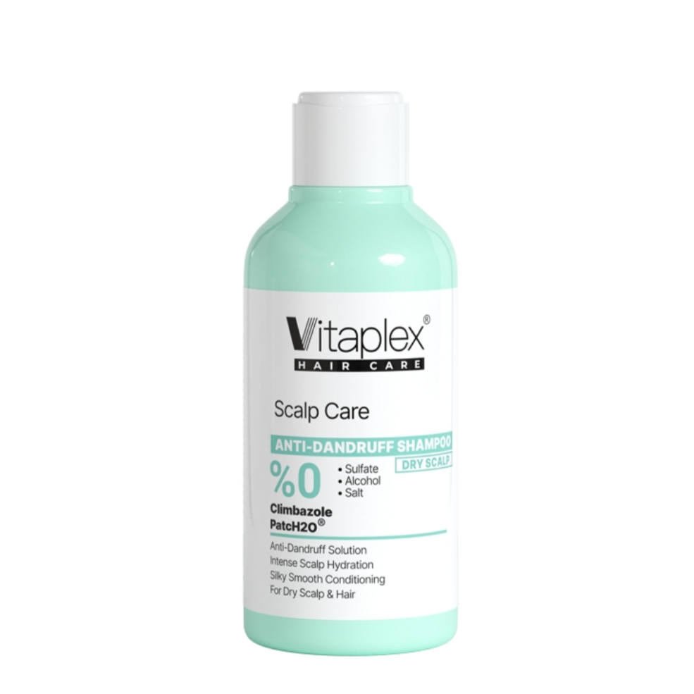 Vitaplex Anti-Dandruff Shampoo for Dry and Sensitive شامپو ضد شوره مناسب مو و پوست سر خشک و حساس ویتاپلکس - تصویر 1